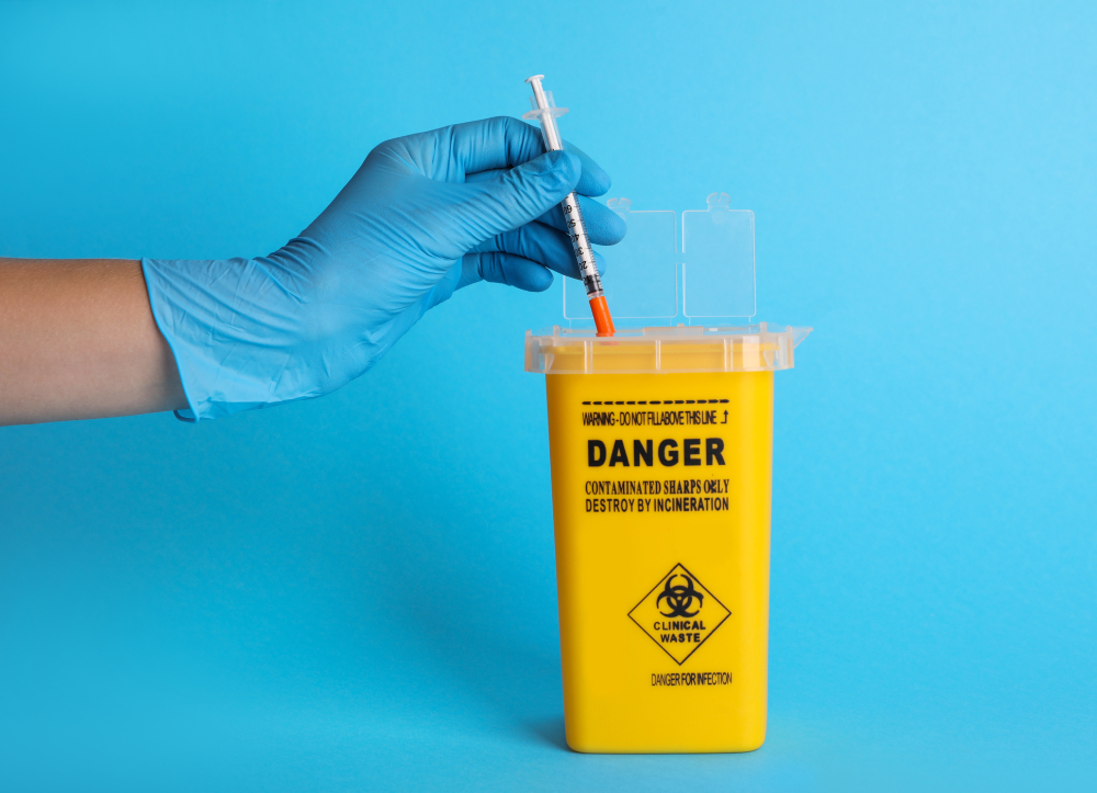 Safe Disposal of Needles, Syringes and Sharps Image