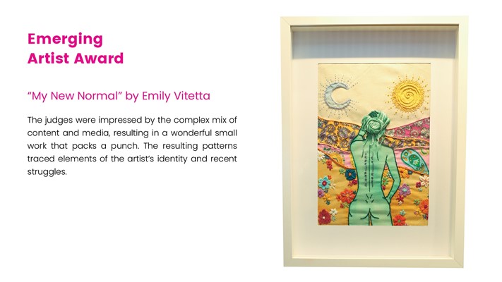 Art Prize 2021 Winners - My New Normal by Emily Vitetta
