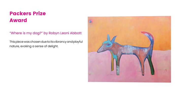 Art Prize 2021 Winners - Where is my dog? by Robyn Leoni Abbott