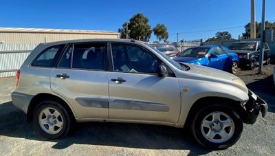 Impounded Vehicle: GOLD TOYORA Registration: 1BBS388
