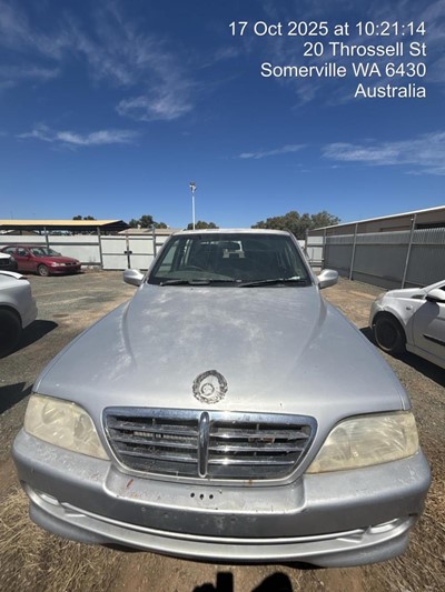 Impounded Vehicle: GREY SSANGYONG Registration: N/A