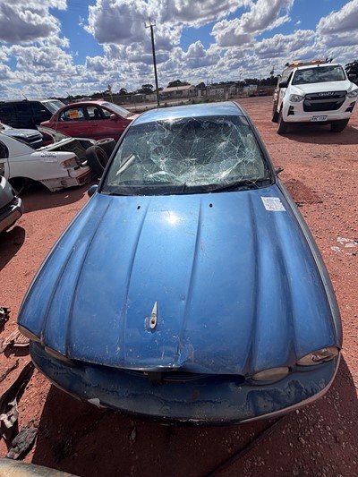 Impounded Vehicle: BLUE JAGUAR  Registration: N/A