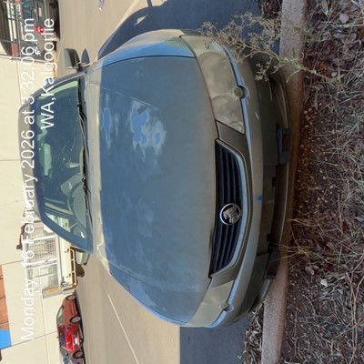 Impounded Vehicle: BRONZE HOLDEN COMMODORE Registration: N/A