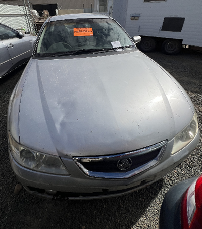 Impounded Vehicle: SILVER HOLDEN Registration: N/A