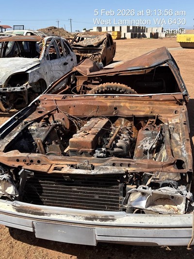 Impounded Vehicle: N/A FORD Registration: N/A