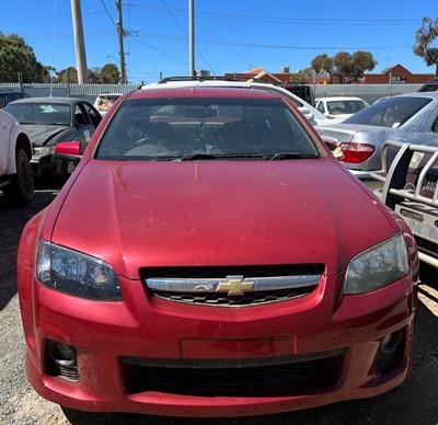 Impounded Vehicle: RED HOLDEN Registration: N/A