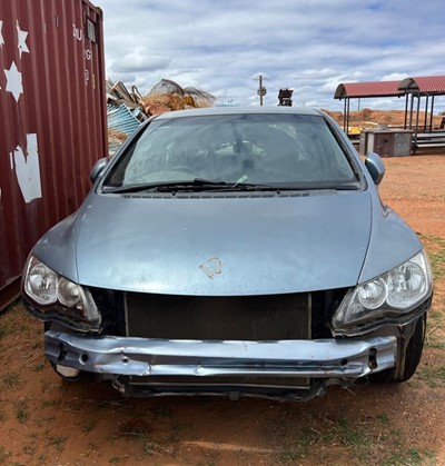 Impounded Vehicle: CIVIC HONDA Registration: N/A