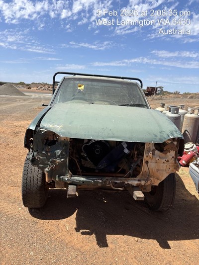 Impounded Vehicle: GREEN NISSAN Registration: N/A
