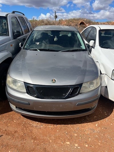 Impounded Vehicle: GREY SAAB Registration: N/A