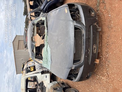 Impounded Vehicle: BLACK FORD Registration: N/A