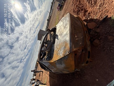 Impounded Vehicle: SILVER FORD Registration: 1GVF672