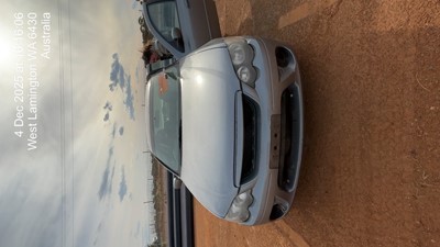 Impounded Vehicle: SILVER FORD Registration: N/A