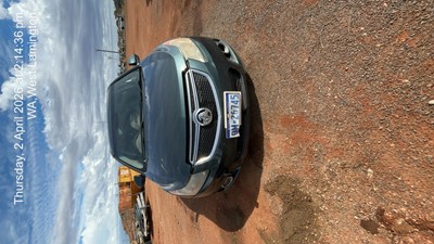 Impounded Vehicle: NAVY BLUE HOLDEN Registration: BM26745