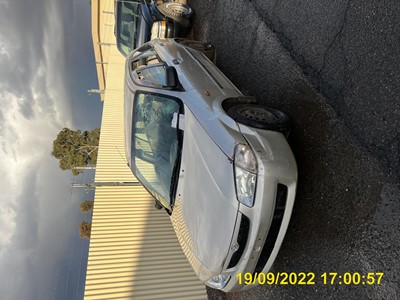 Impounded Vehicle: Silver Mazda Registration: N/A