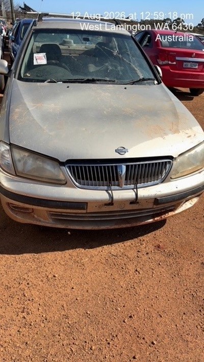 Impounded Vehicle: BRONZE NISSAN Registration: n/a