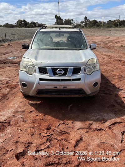 Impounded Vehicle: SILVER NISSAN Registration: NONE