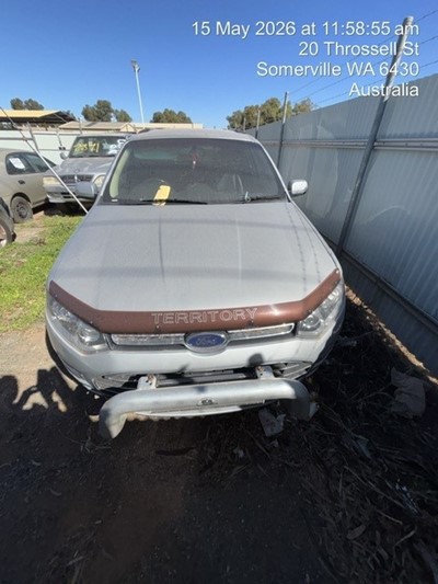 Impounded Vehicle: SILVER FORD Registration: 