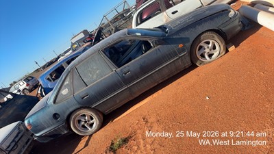 Impounded Vehicle: GREEN HOLDEN Registration: NA