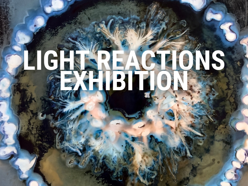 LIGHT REACTIONS Experiments in cameraless photography exhibition