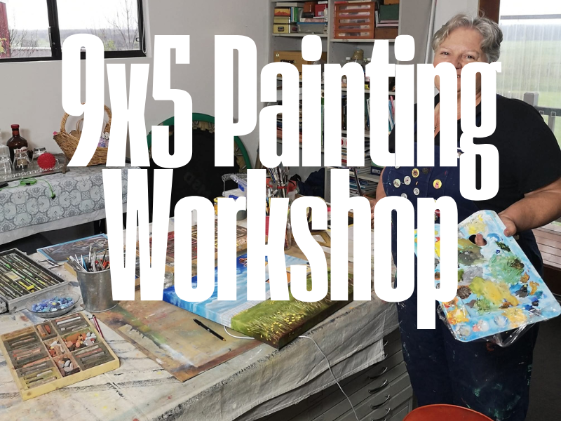 9x5 Painting Workshop with Tamorin Lavers