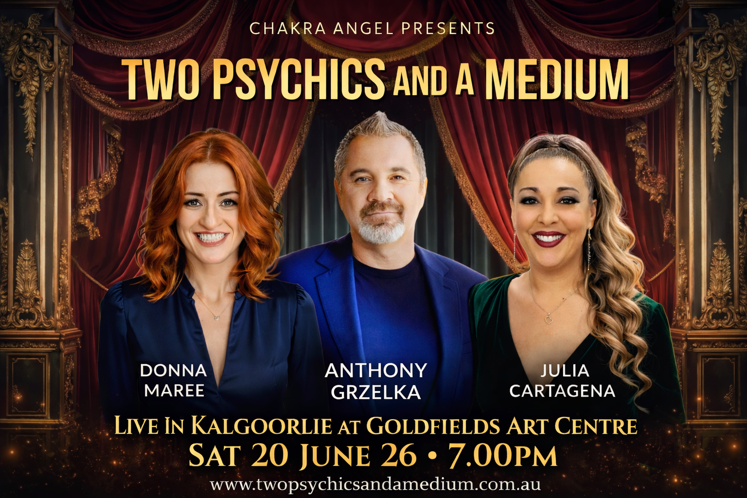 Two Psychics and a Medium 2026