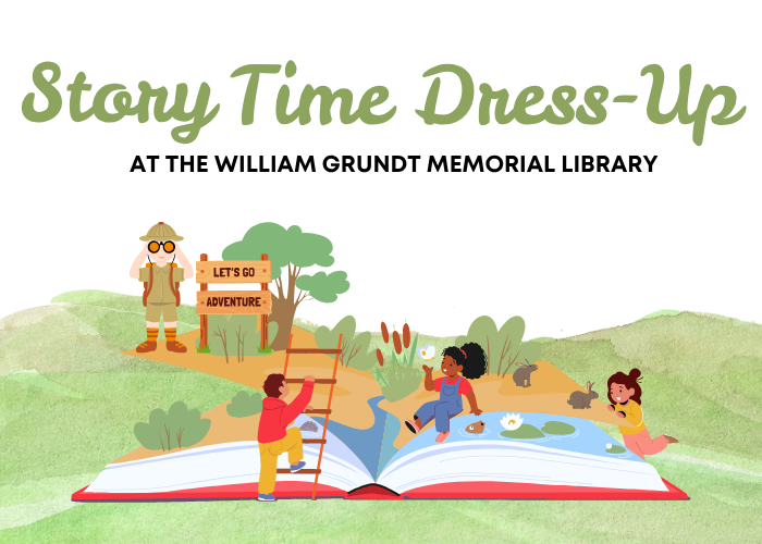 Storytime Dress-up at the William Grundt Memorial Library