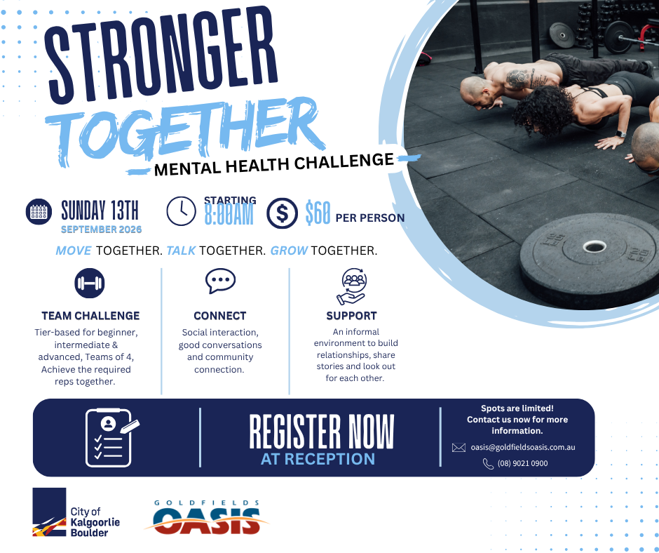 Stronger Together Mental Health Challenge - Registration