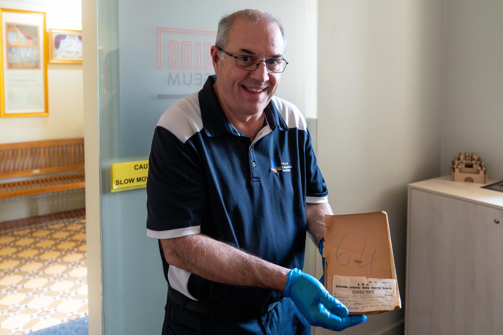 Rare 1919 AWU Strike Coupons found at Workers’ Hall