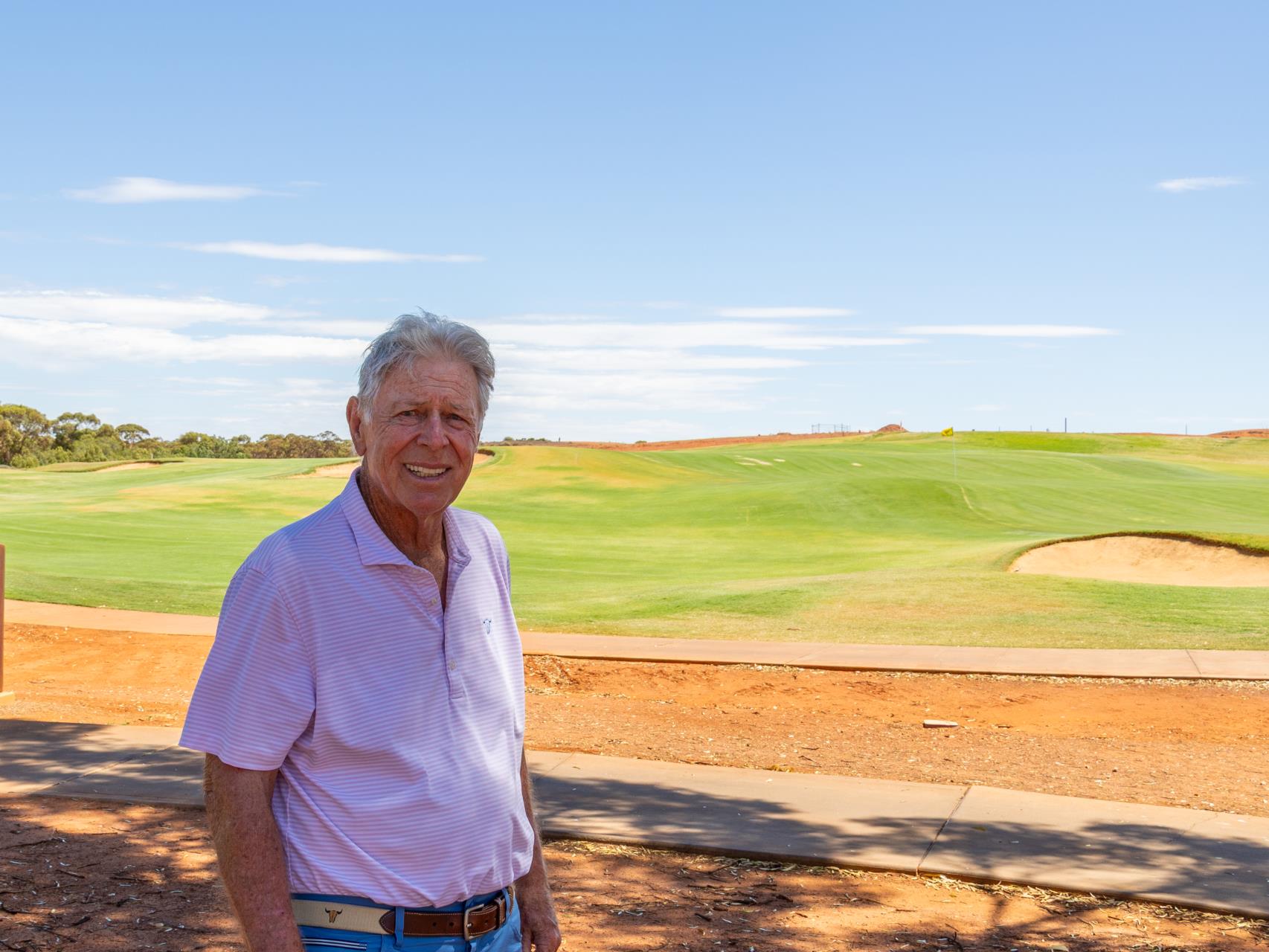 Homegrown Golf Legend Graham Marsh Returns to Kalgoorlie Course He Designed