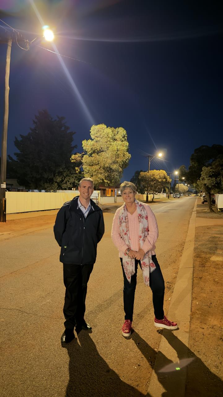 Partnership powers brighter streets across Kalgoorlie-Boulder