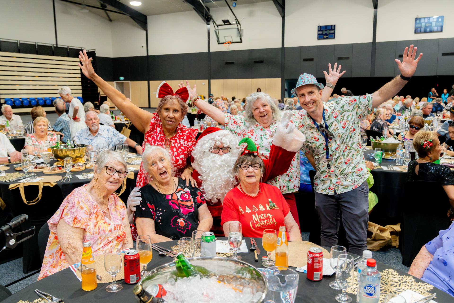 Festive Fun at the Seniors Christmas Lunch