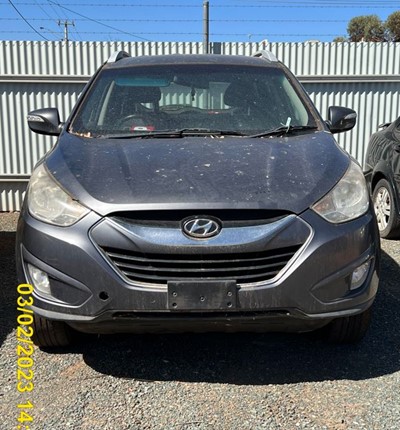 Impounded Vehicle: SILVER HYUNDAI Registration: N/A
