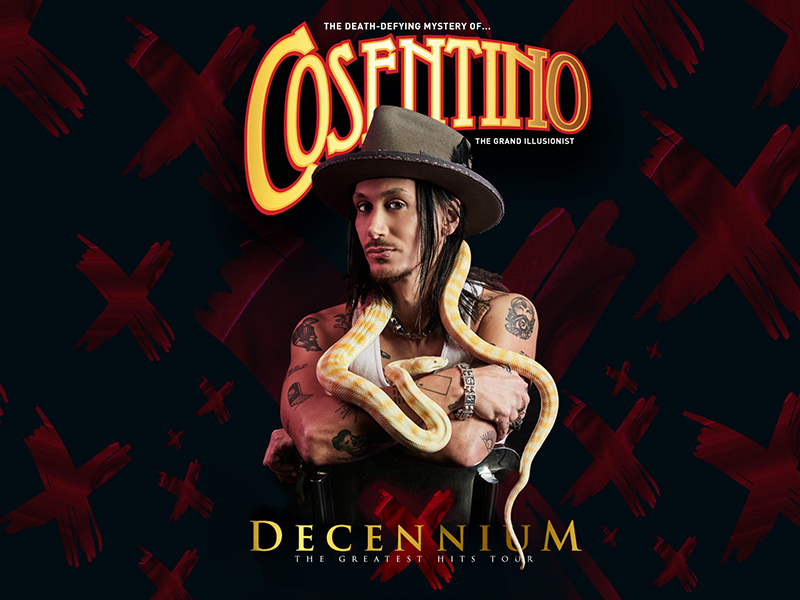 COSENTINO Decennium the Greatest Hits Tour